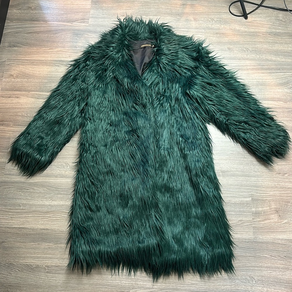 Knee length rave jacket